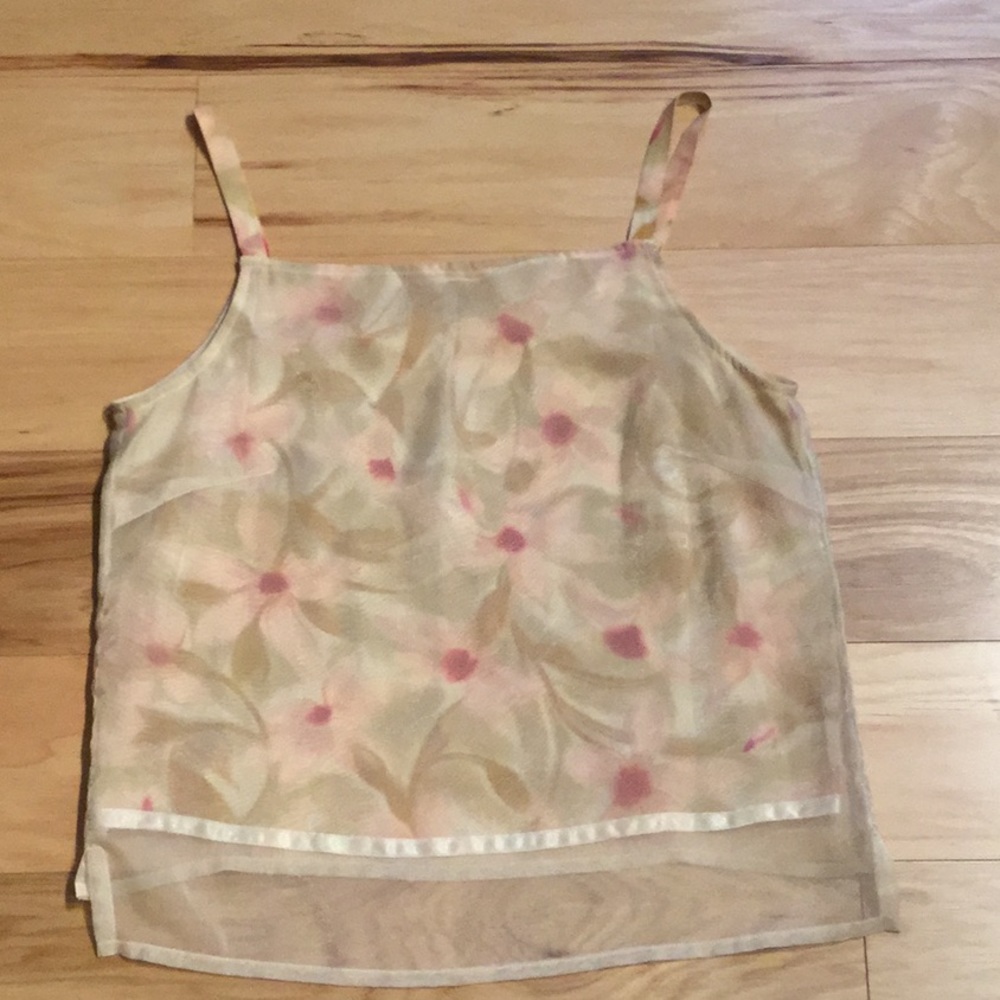 Gold double layered cami blouse like s 6